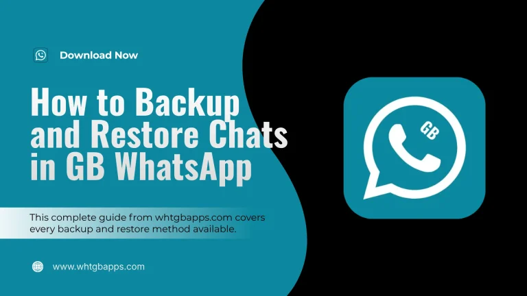 How to Backup and Restore Chats in GB WhatsApp